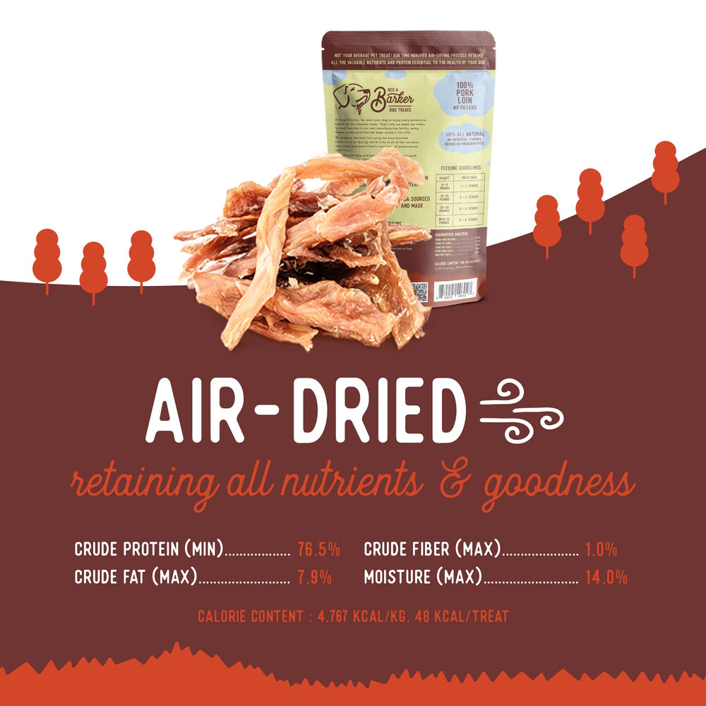 Beg & Barker air-dried pork loin slices close-up with savory texture