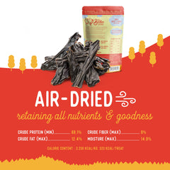 Beg & Barker human-grade dog treats highlight single-ingredient beef liver for wholesome snacking.
