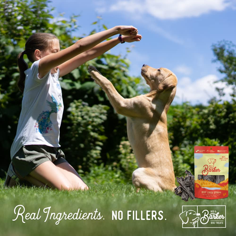 Beg & Barker single-ingredient liver jerky ideal for simple natural treats.
