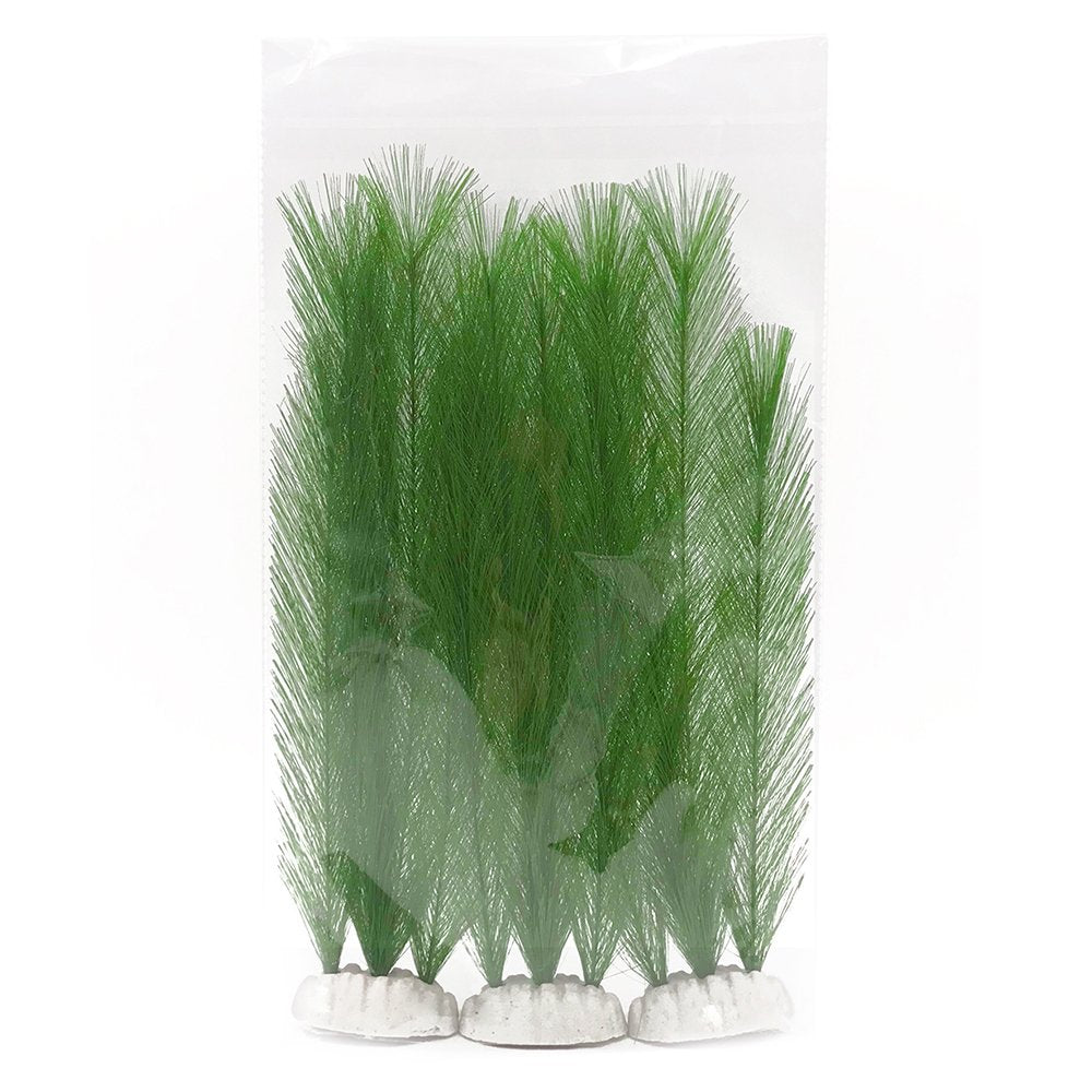No trimming required BEGONDIS silk plants keep a consistent silhouette in tank.