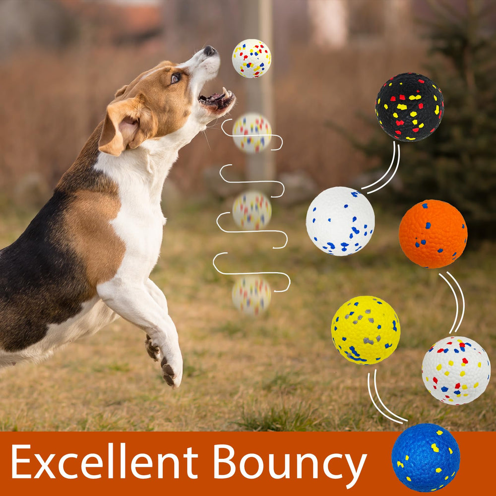 Beieverluck durable etpu dog balls resist strong bites for long-lasting play.