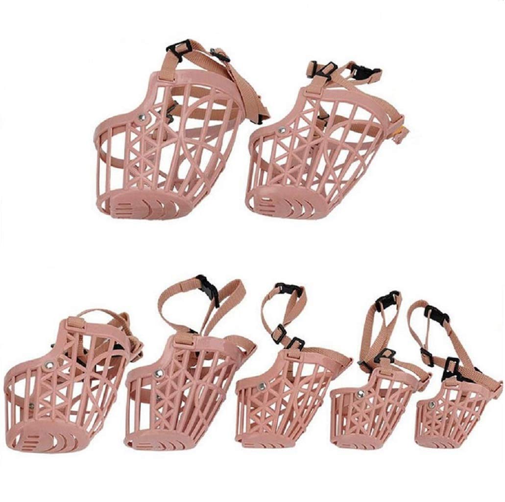 Beikalone 7pcs dog muzzle set for versatile sizing and easy training.