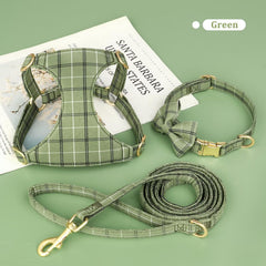 Beirui puppy harness with adjustable straps, side view shows sturdy buckles