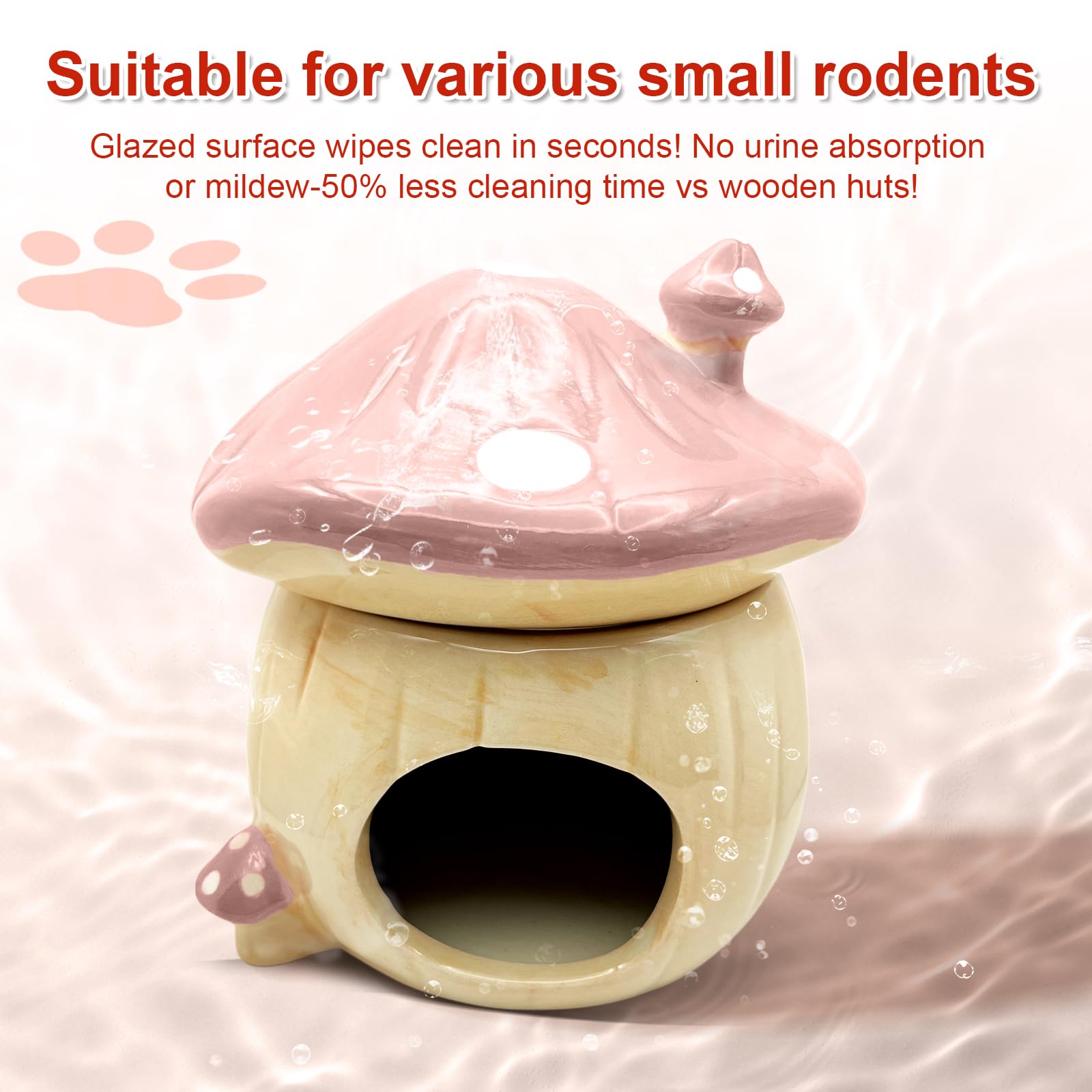 BELEATAL hamster accessories set supports enrichment and daily care