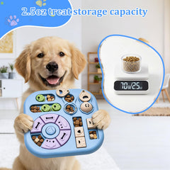 BELLEDO puzzle with spinning paw covers adds dynamic interaction during enrichment