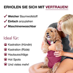 BellyGuard post-op dog-suit convenient-toileting features aid potty breaks