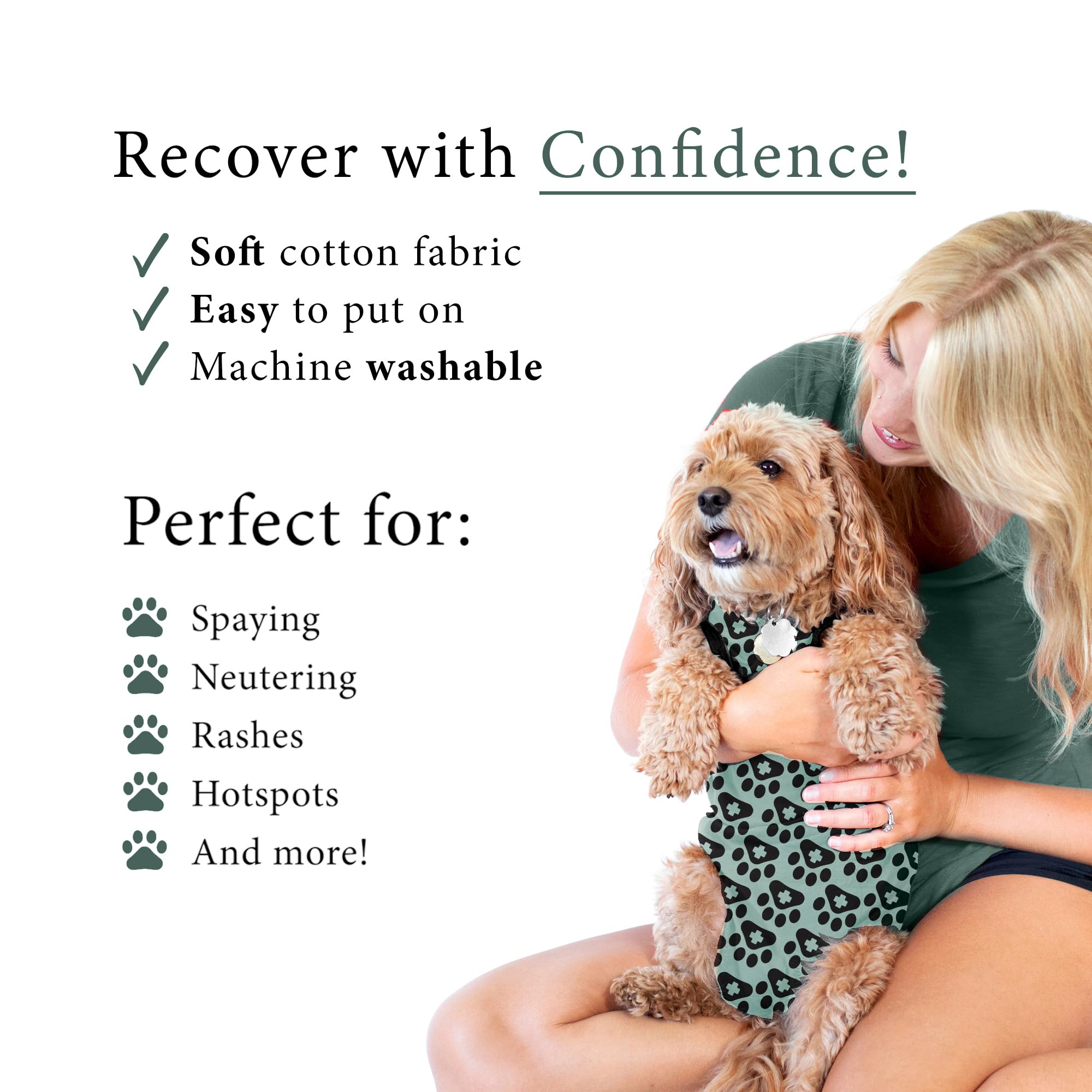 Potty break-ease design with roll-up flaps and secure buttons for convenience.