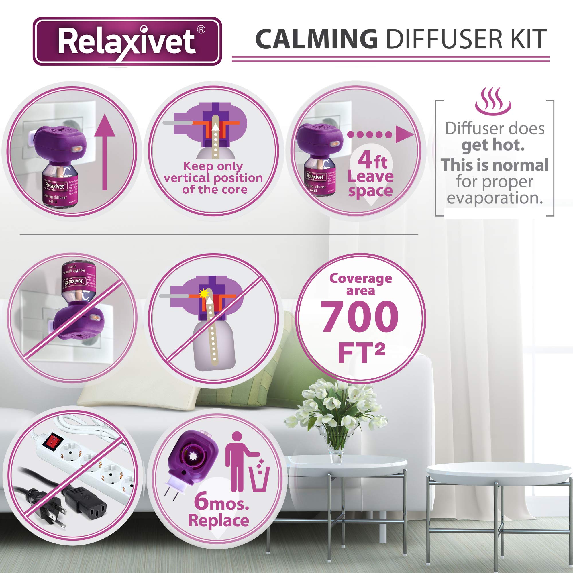 Beloved Pets cat pheromone refill bottle supports calmer feline behavior.