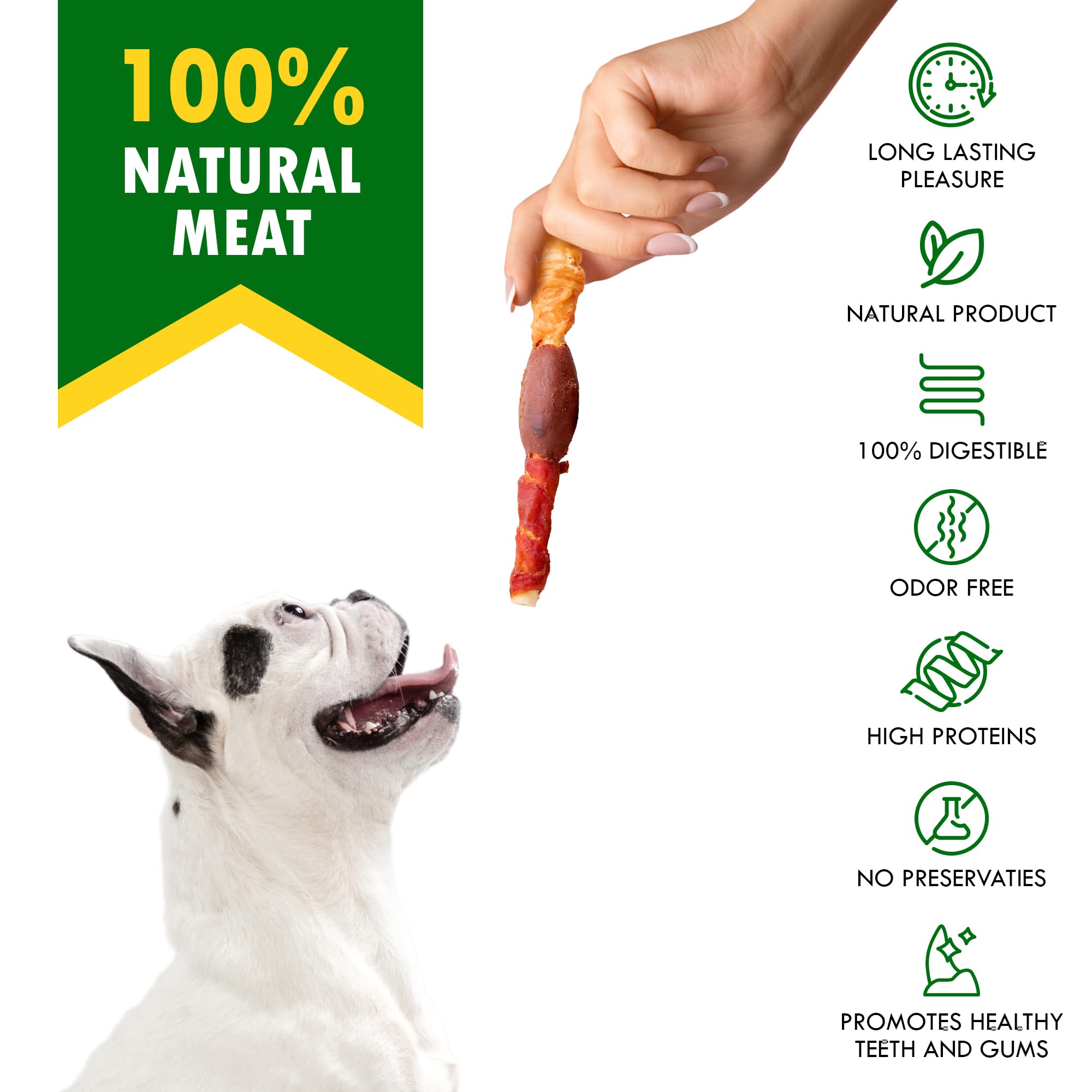 Beloved Pets chicken jerky dog treat high-protein reward chew