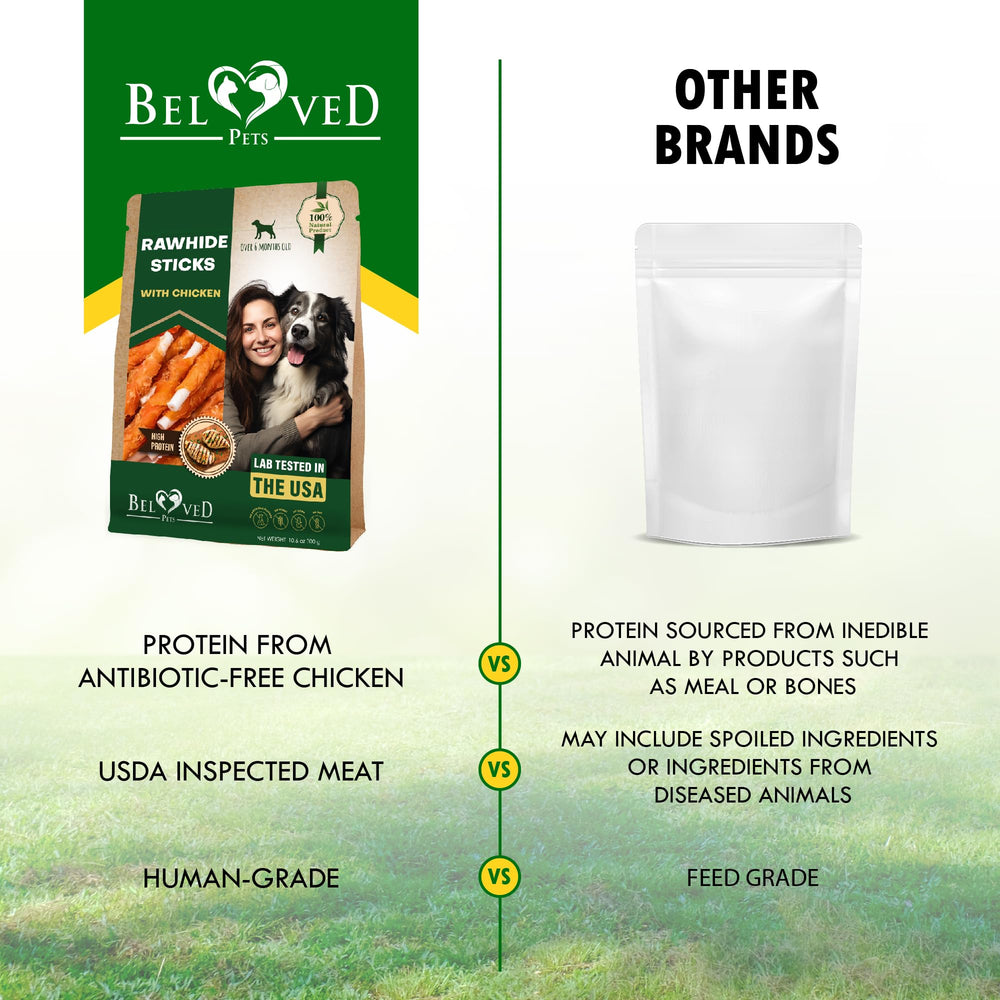 Beloved Pets dental-support chew may help reduce plaque when chewed