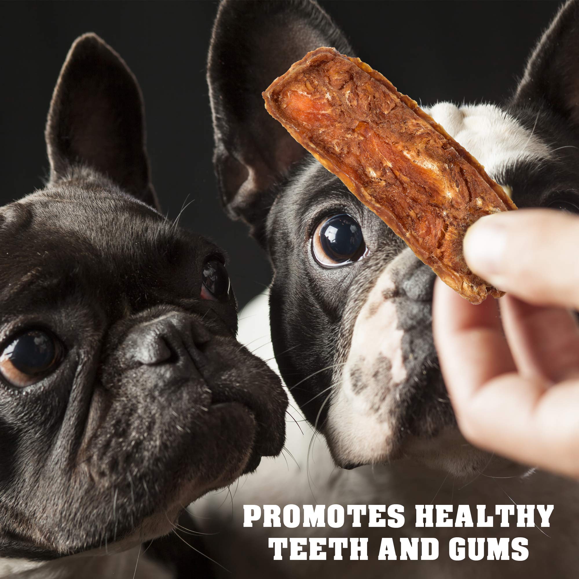 Beloved Pets chicken jerky training-snacks, perfect rewards during training sessions.