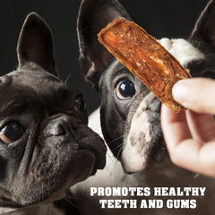 Beloved Pets chicken jerky training-snacks, perfect rewards during training sessions.