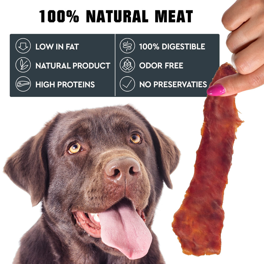 Beloved Pets duck jerky training pieces for bite-sized rewards