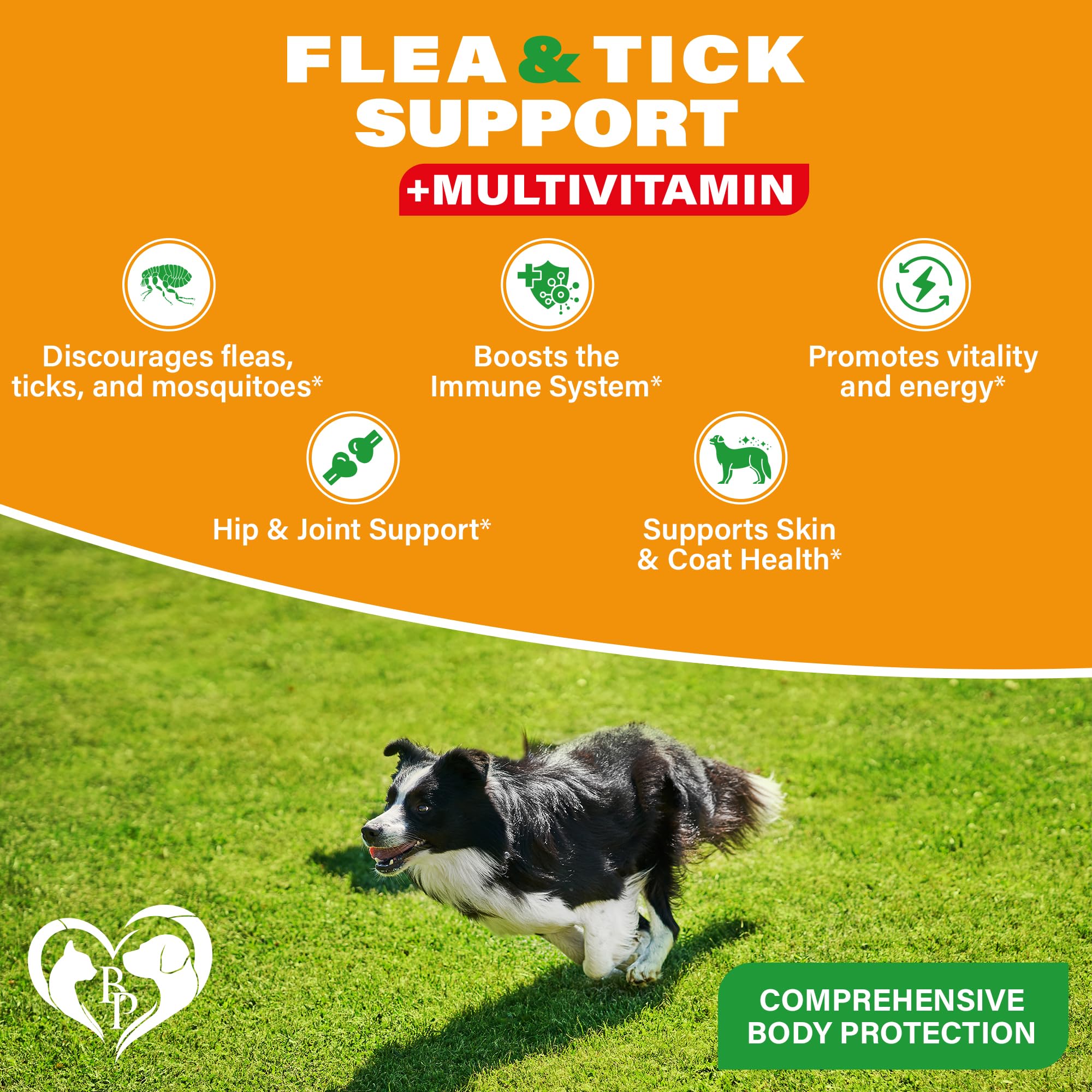 Beloved Pets flea tick chews for dogs—daily protection and vitamin boost