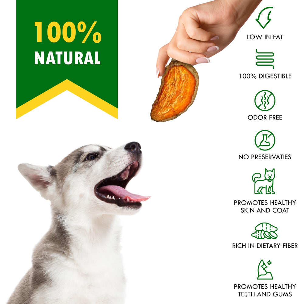 Beloved Pets Grain-Free Dog Treat in bag; gentle on digestion and easy to share.