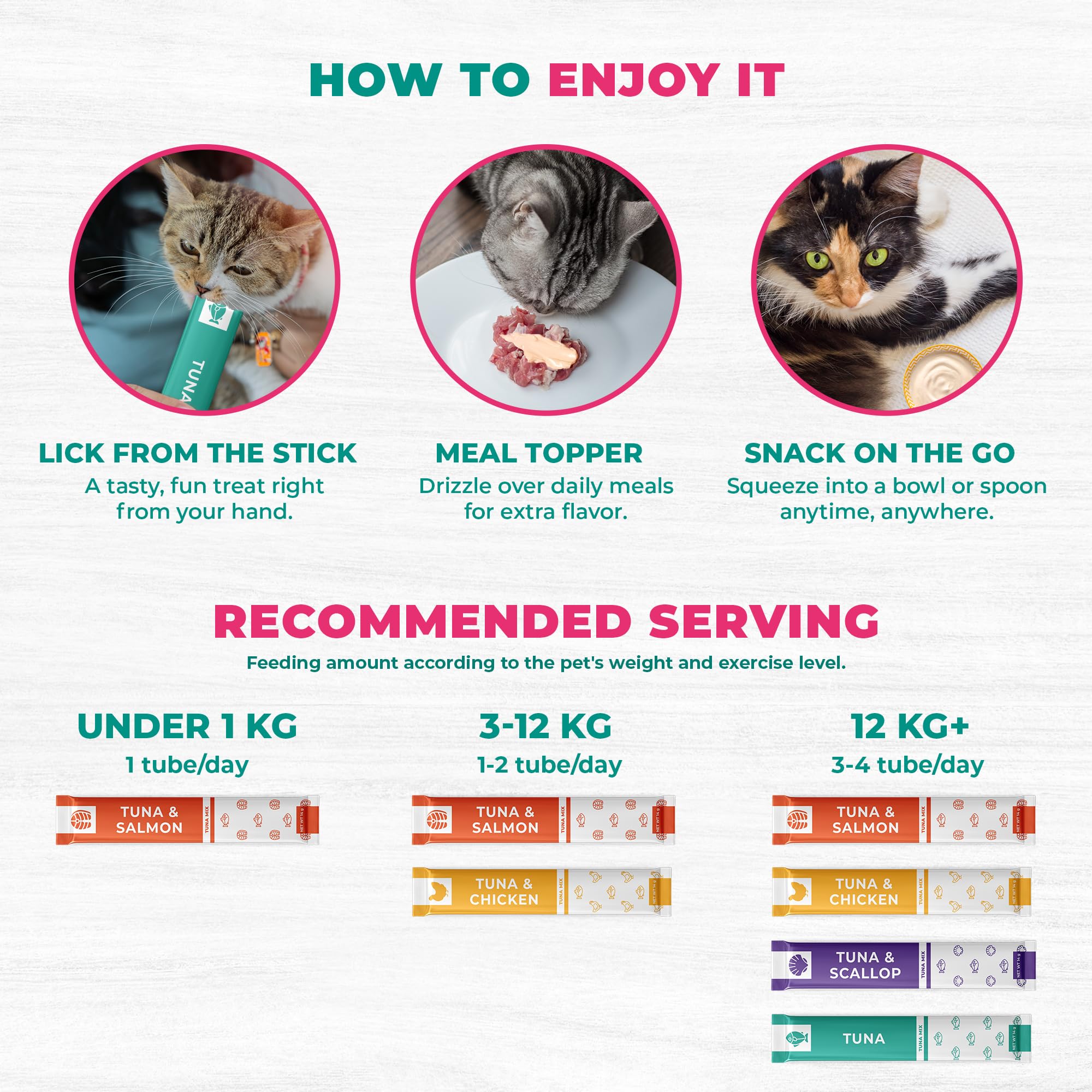 Beloved Pets grain-free tube snacks free from soy and gluten
