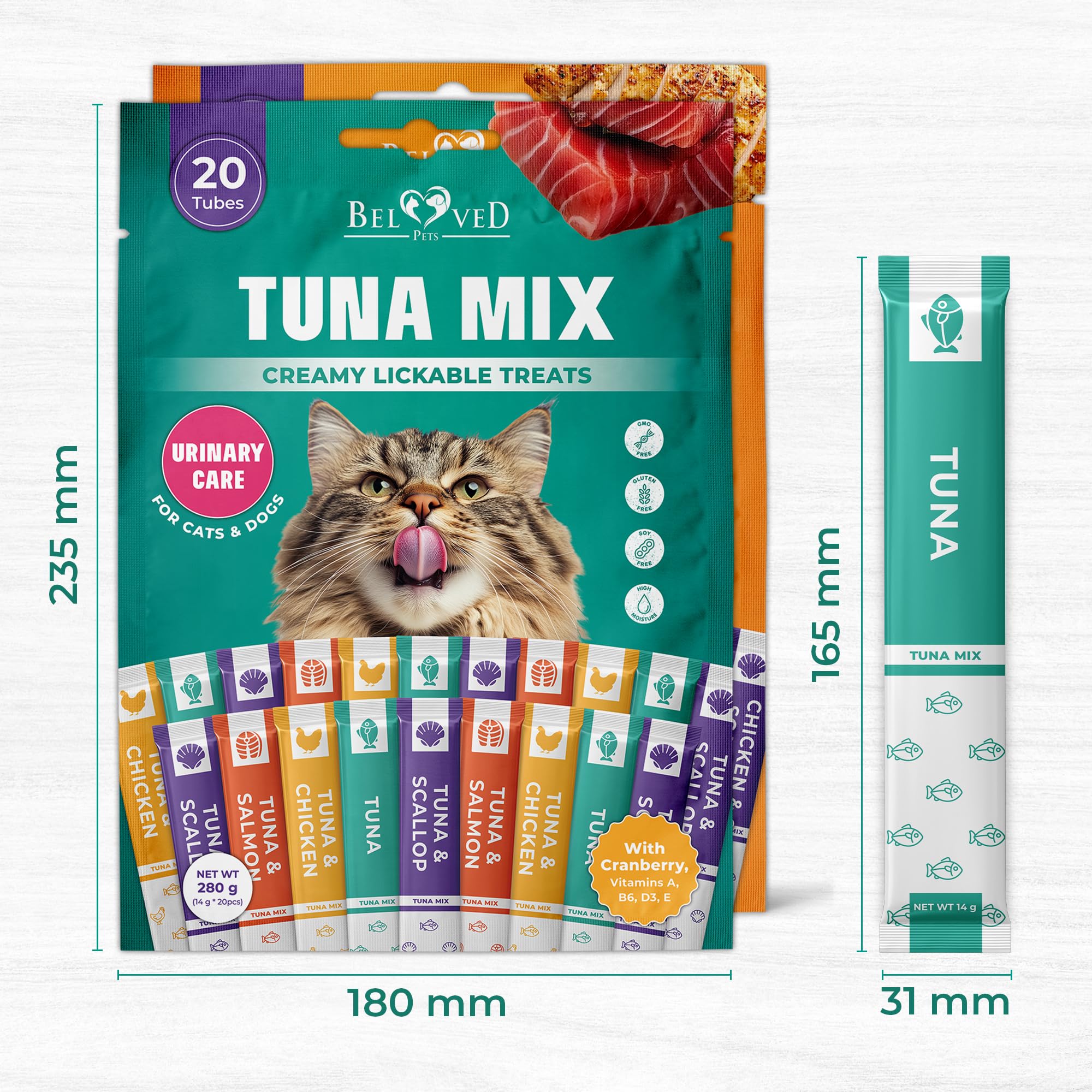 Beloved Pets hand-fed paste designed for interactive meals and bonding