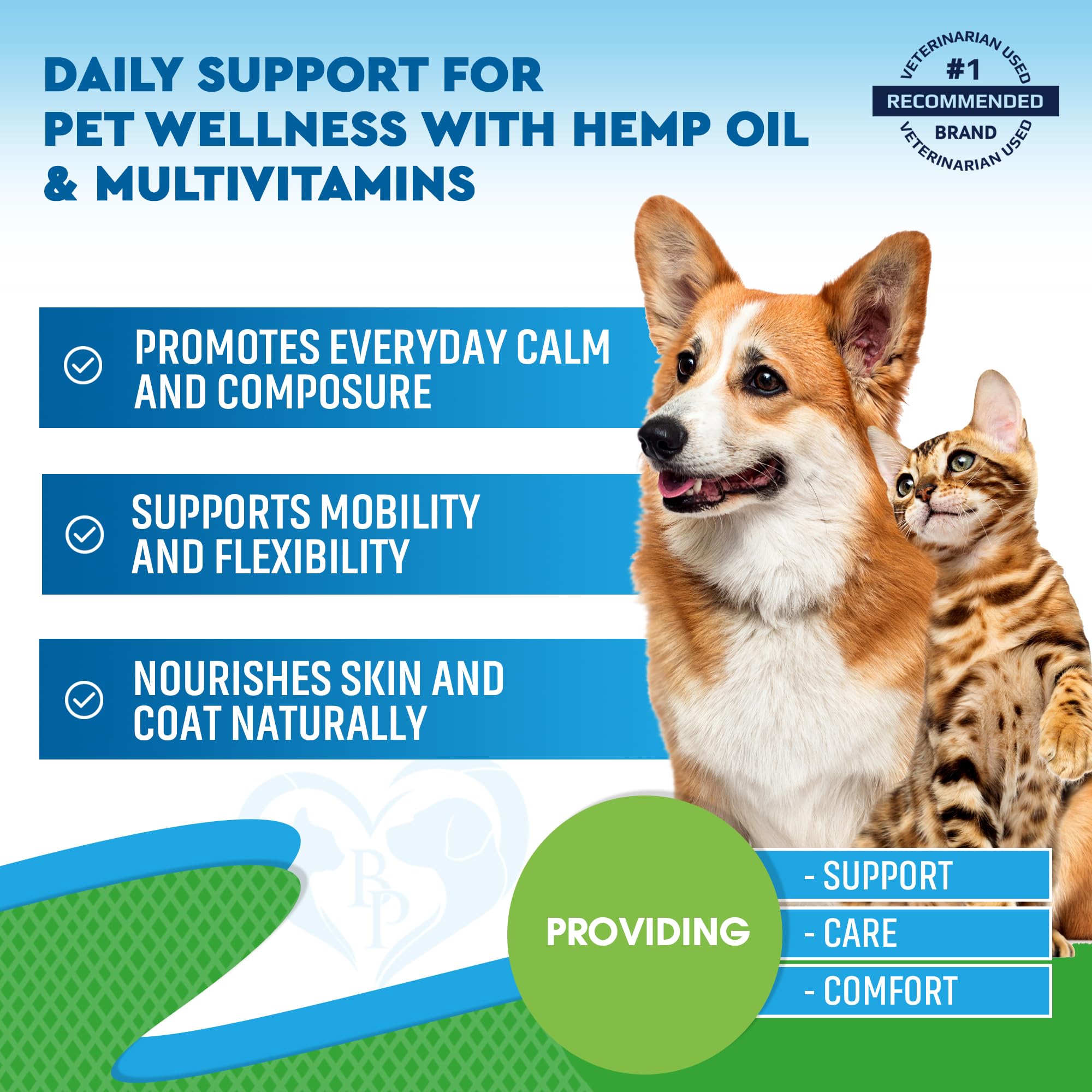 Beloved Pets hemp oil drops measuring dropper for precise pet dosing.