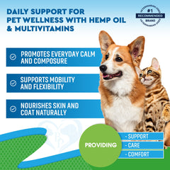 Beloved Pets hemp oil drops measuring dropper for precise pet dosing.