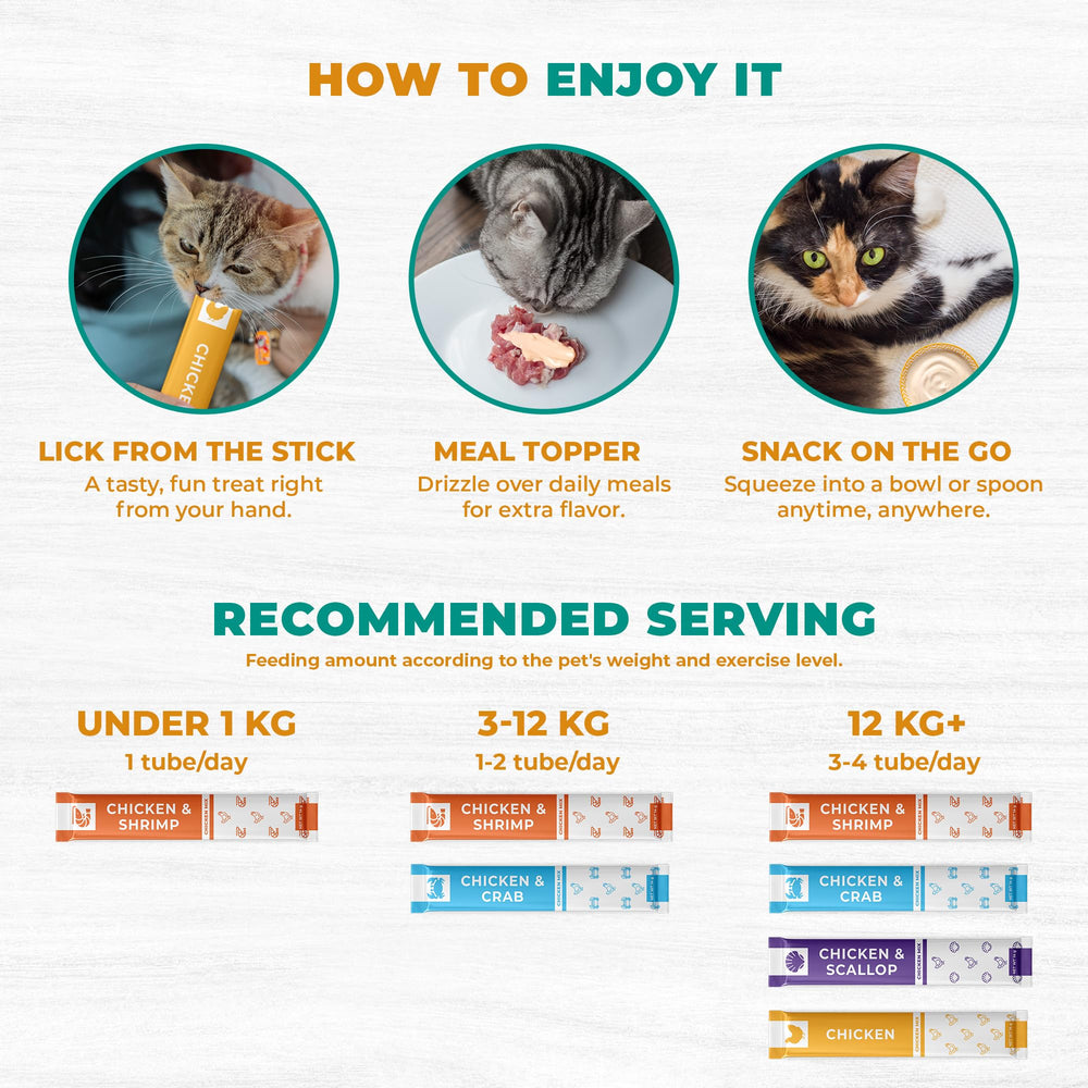 Beloved Pets hydration-tube moisture-rich low-calorie snack for cats