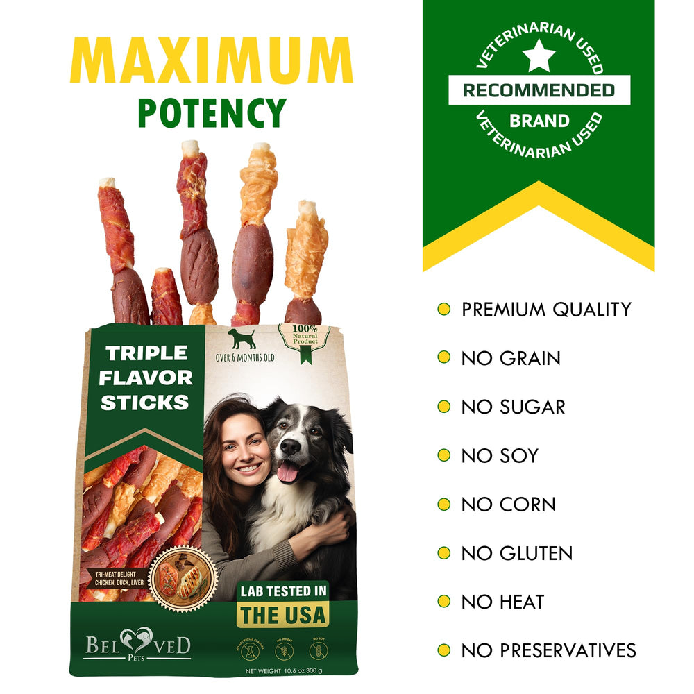 Beloved Pets long-lasting chew keeps dogs engaged during training