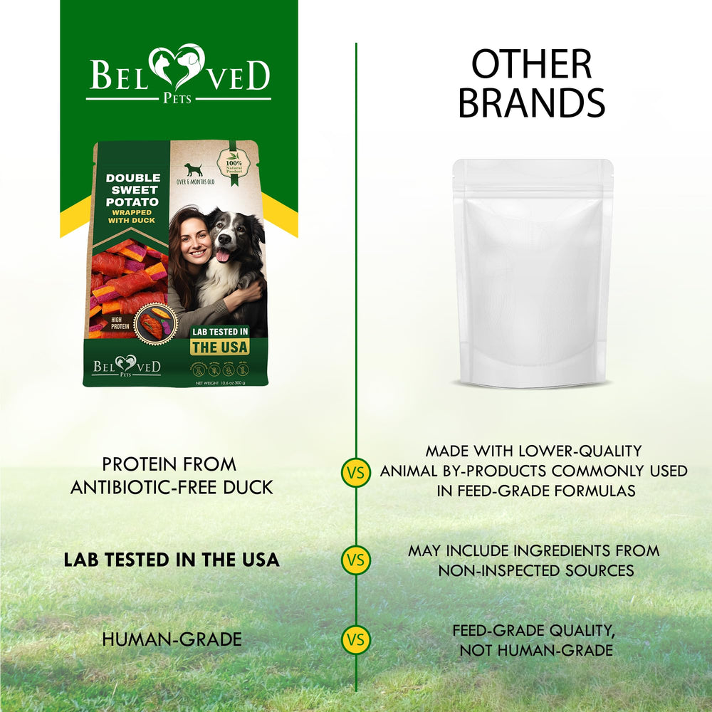 Beloved Pets Long-lasting chew suitable for large, medium, and small breeds.