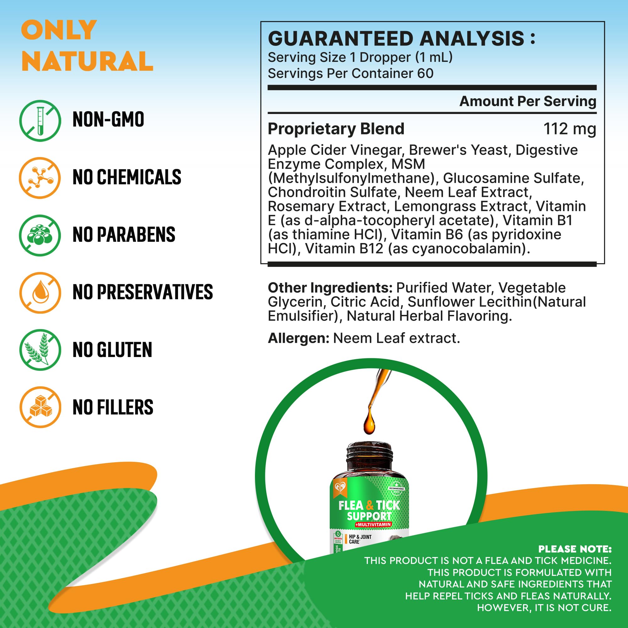 Beloved Pets mess-free daily dosing for busy households.
