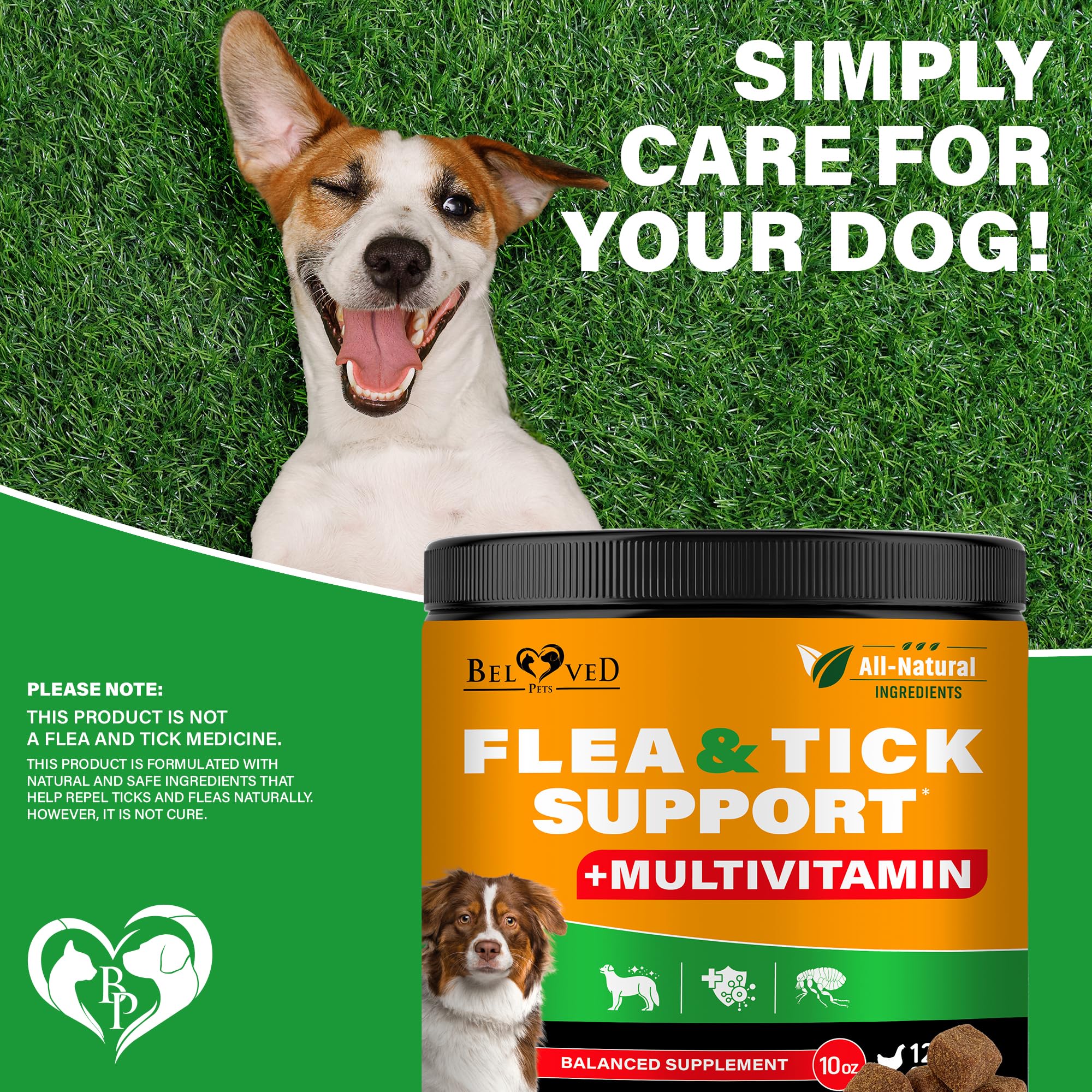 Beloved Pets chewable tablets easy to add to dog food