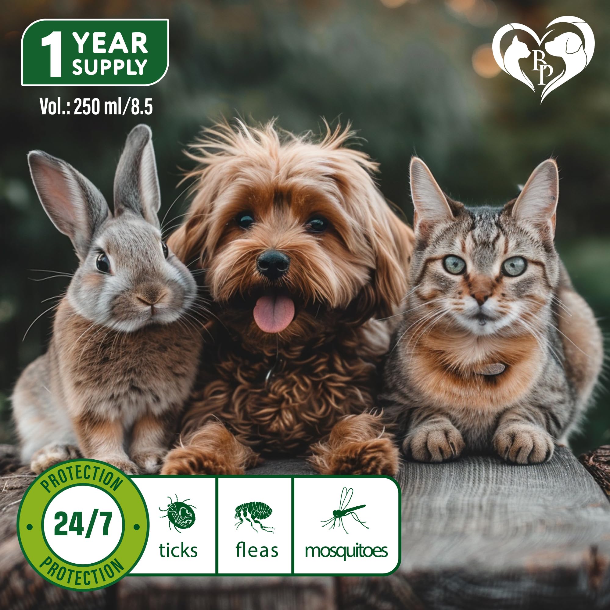 Beloved Pets flea tick spray protects dogs and cats safely