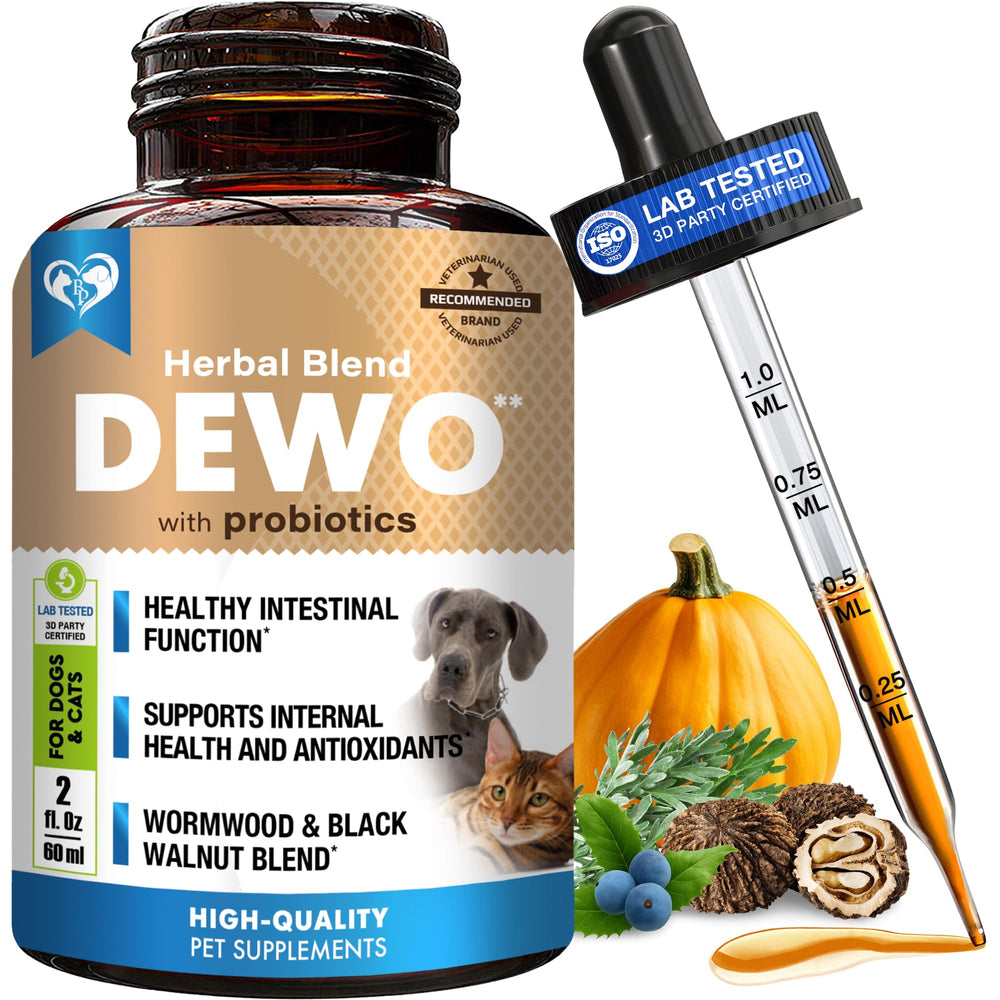Beloved Pets Natural Intestinal Defense bottle front for daily gut support.