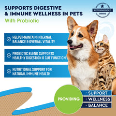 Beloved Pets Natural Intestinal Defense dropper dispensing the liquid.