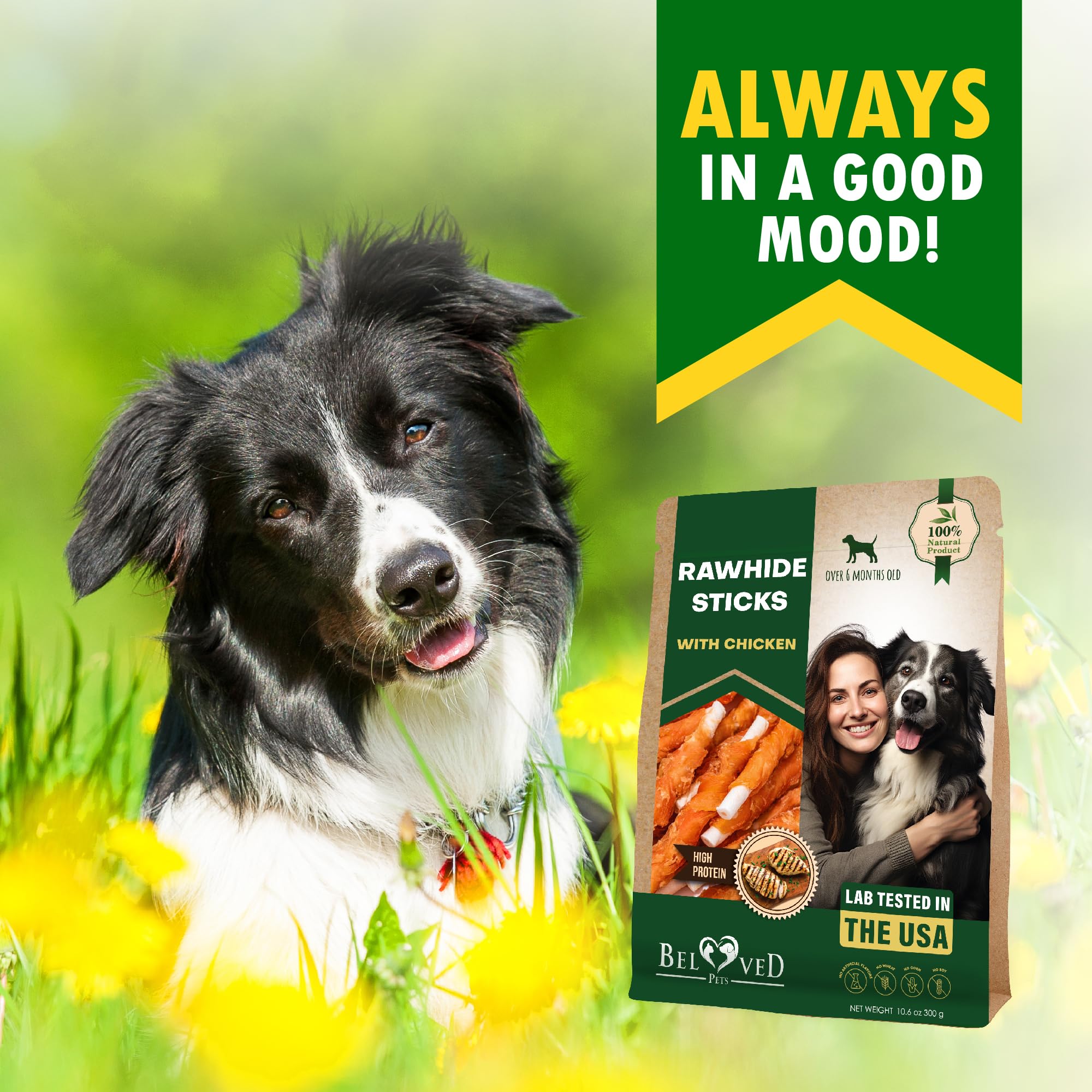 Beloved Pets puppy training chew option for teething and play