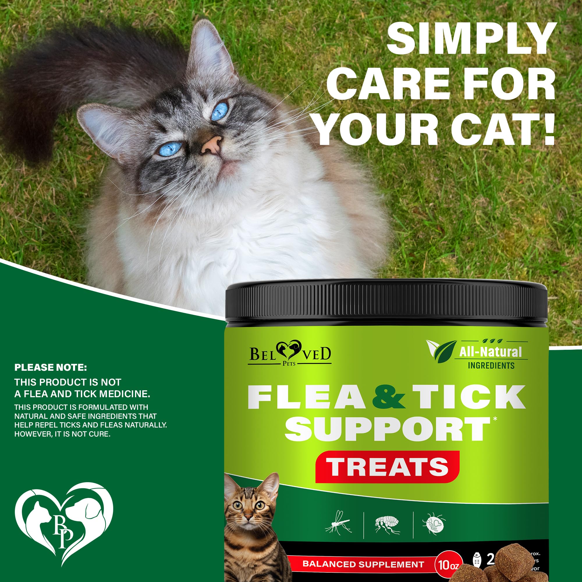 Beloved Pets Revolution packaging display notes USA-made claim.
