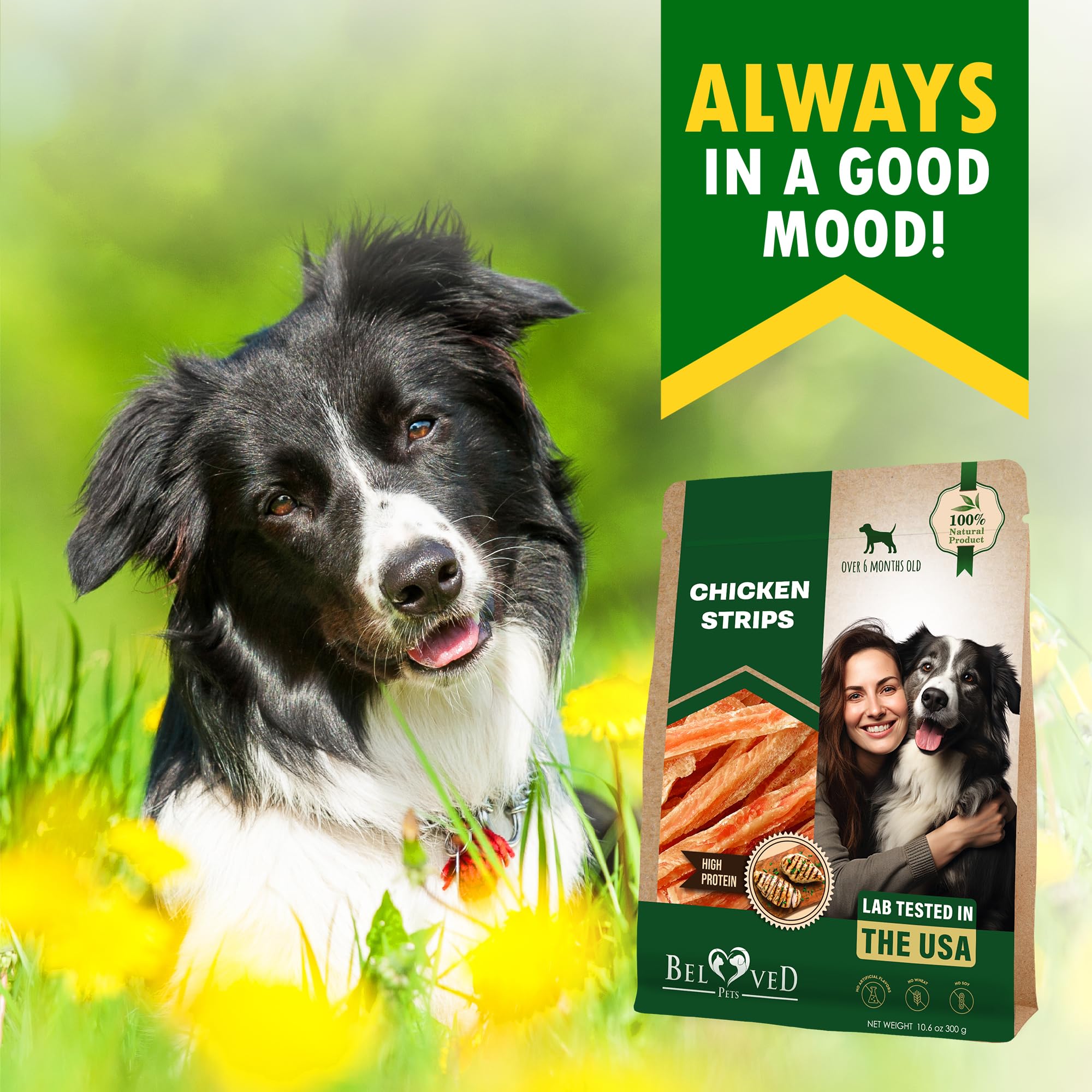 Beloved Pets Versatile treats replace bones or crackers for variety.