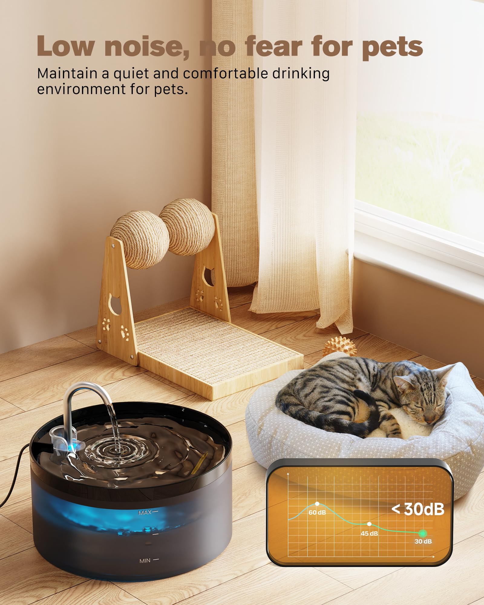 BEMOONY filtration system with sponge, resin, and carbon