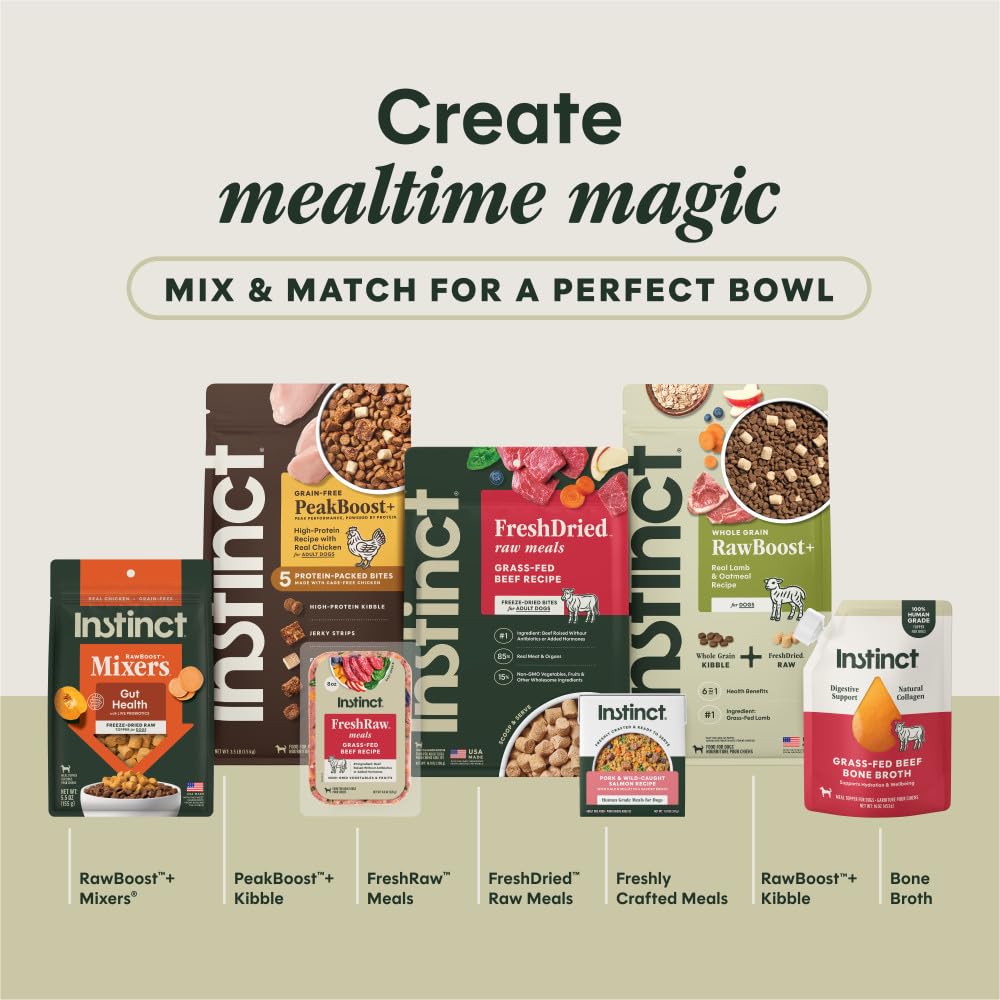 Be Natural Instinct serving bowl with portions for daily meals.