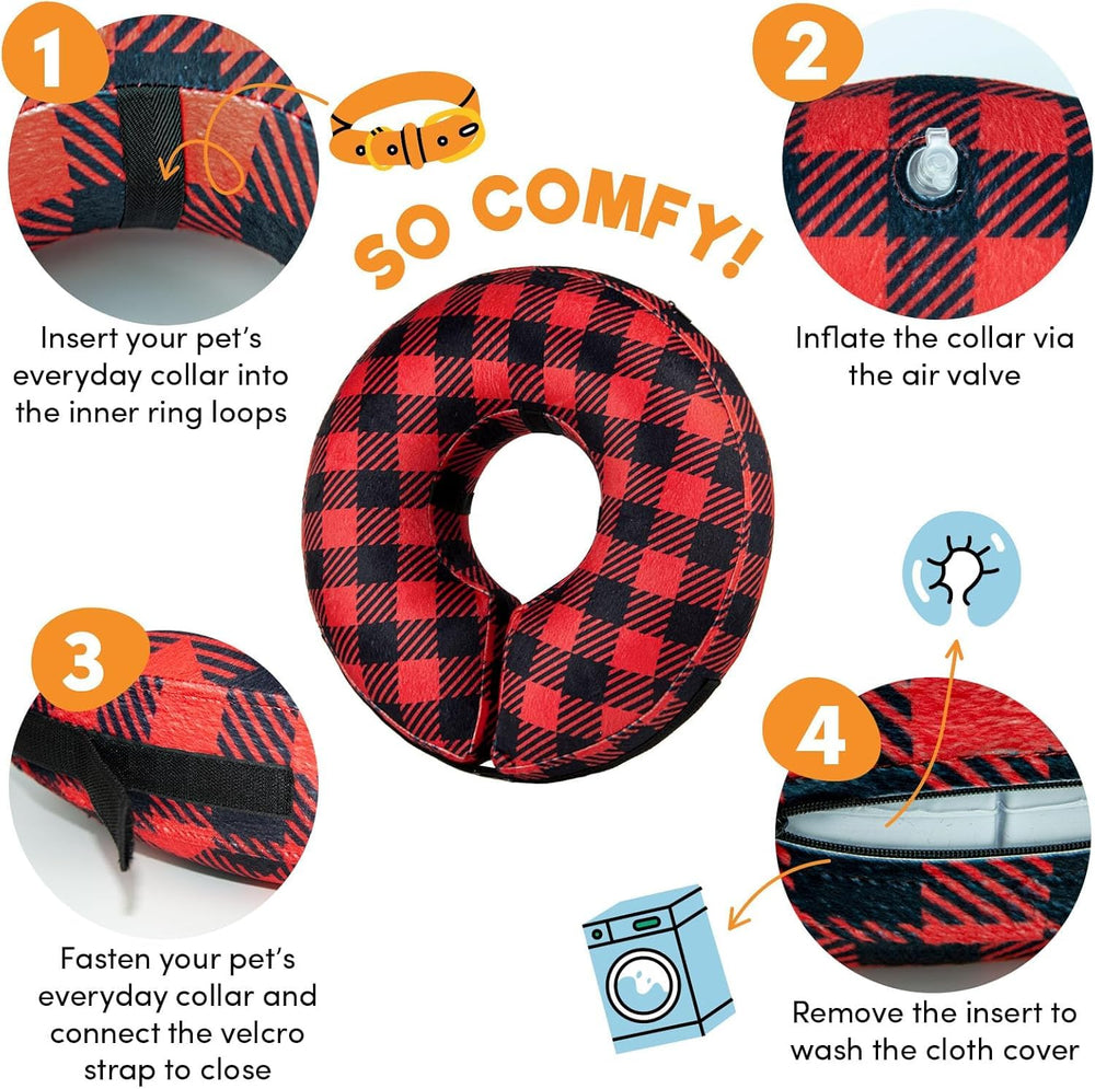 BENCMATE soft outside material provides gentle comfort against fur.