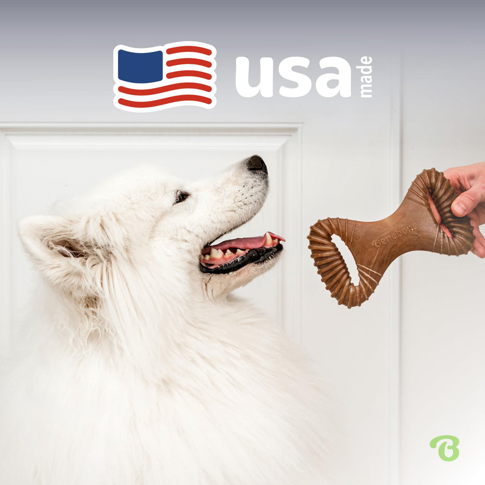 Benebone aggressive chewers benefit from long-lasting chew toy
