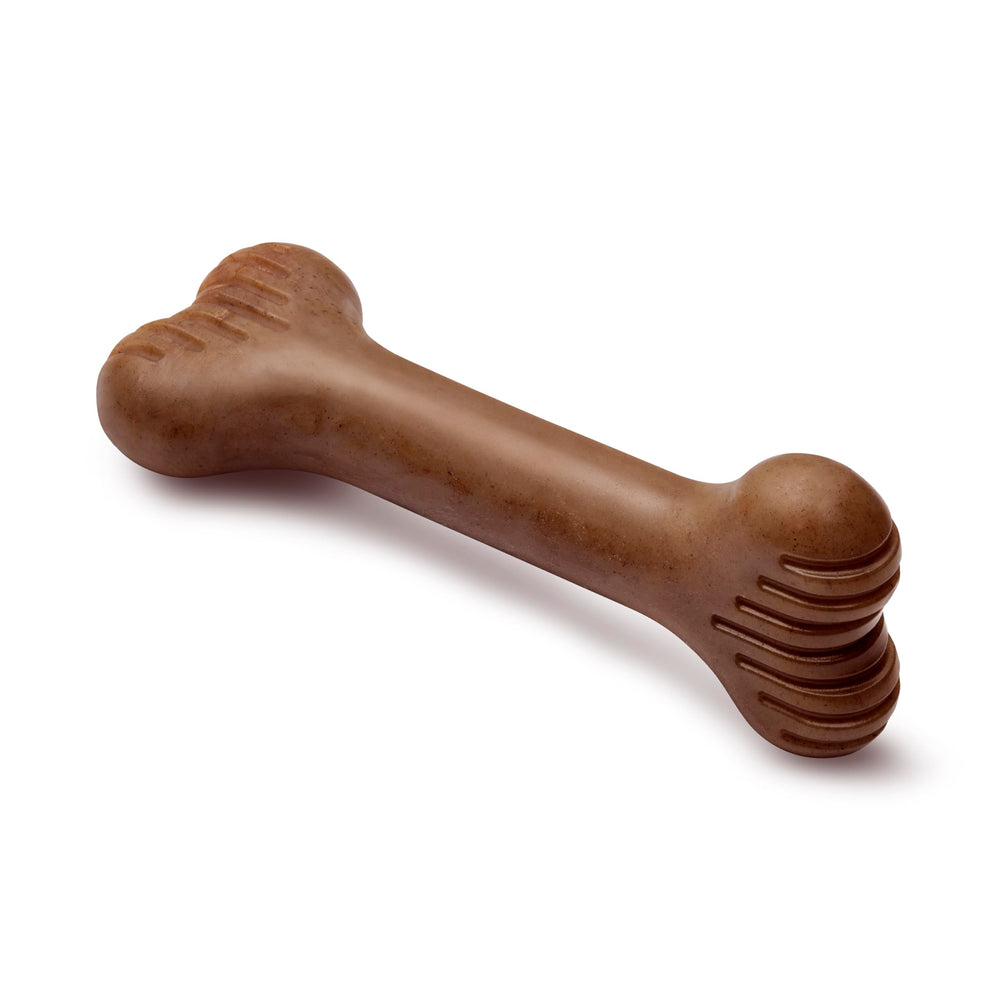 Benebone bone durable dog chew toy for aggressive chewers with tough design and mental stimulation