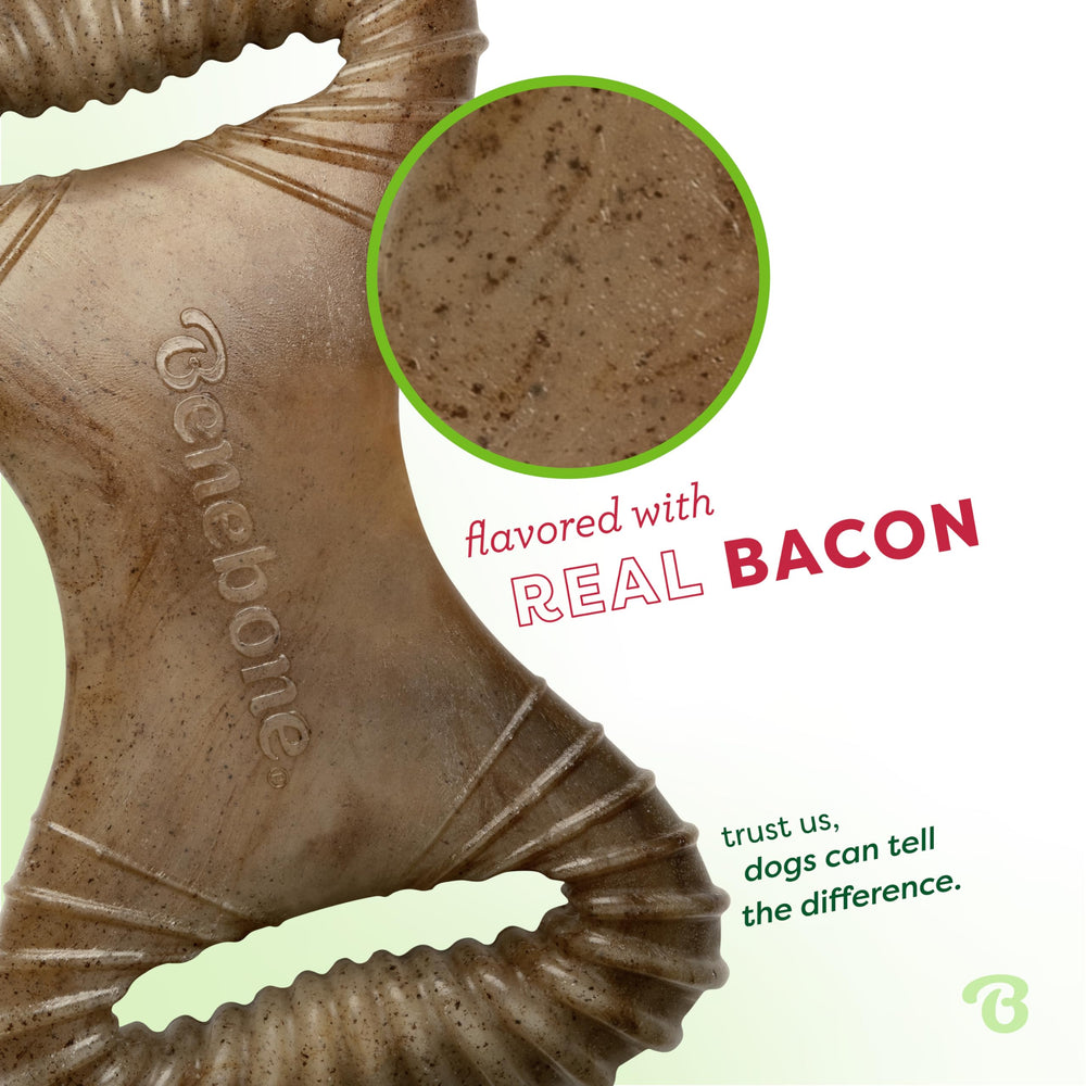 Benebone large chew close-up showing durable material for aggressive chewers