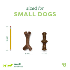 Benebone paw-friendly grip design aids grabbing and chewing.