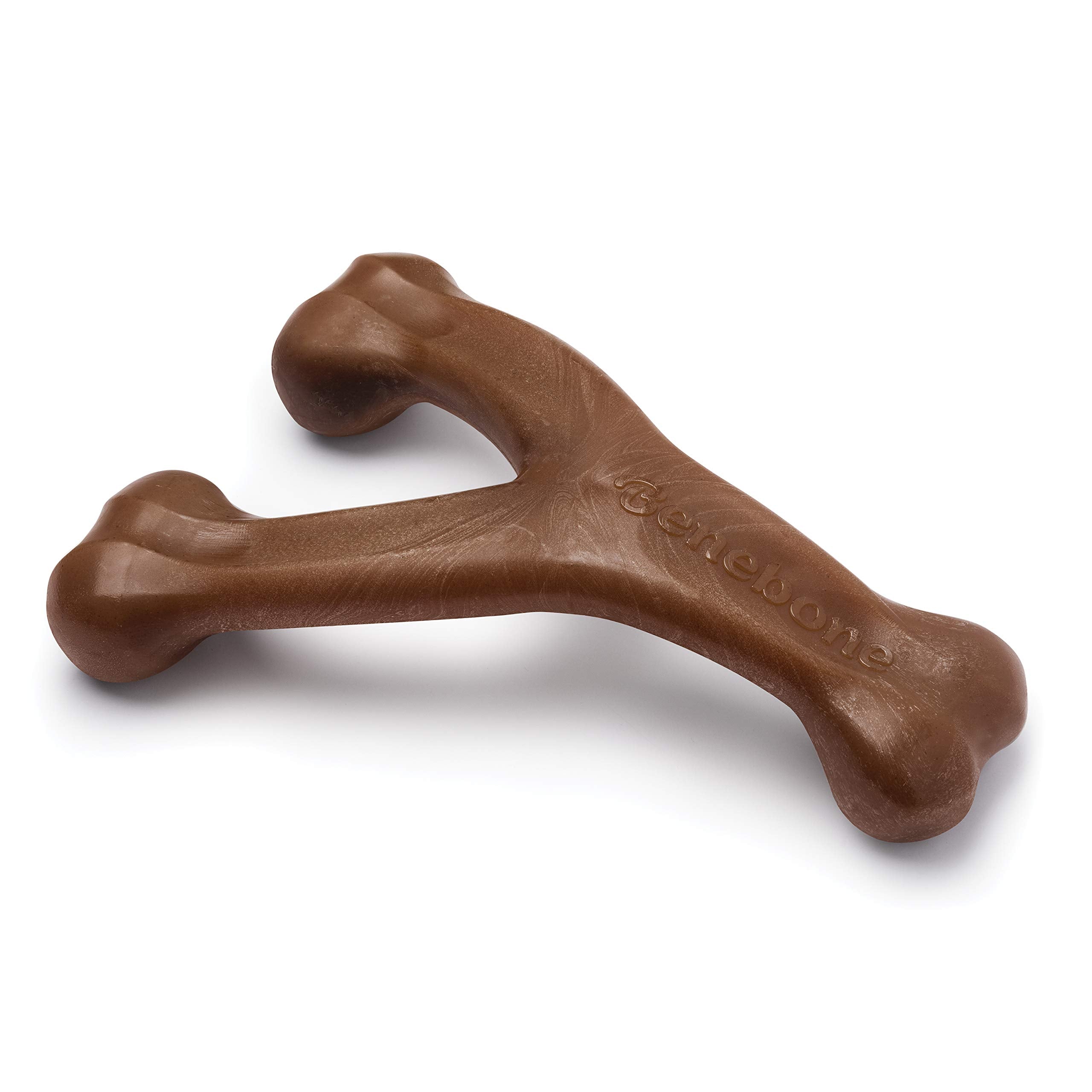 Benebone Wishbone durable dog chew shows tough construction for powerful chewers