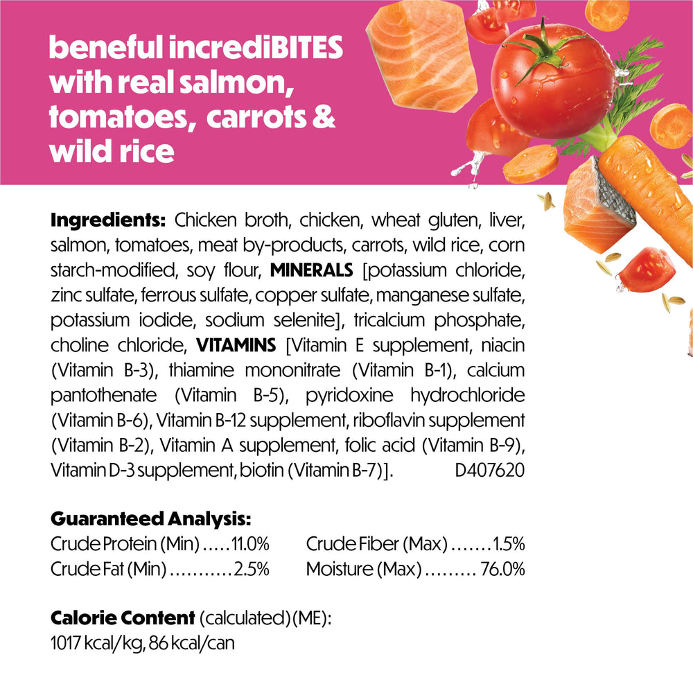 Beneful 23 vitamins and minerals support daily nutrition in a complete diet.