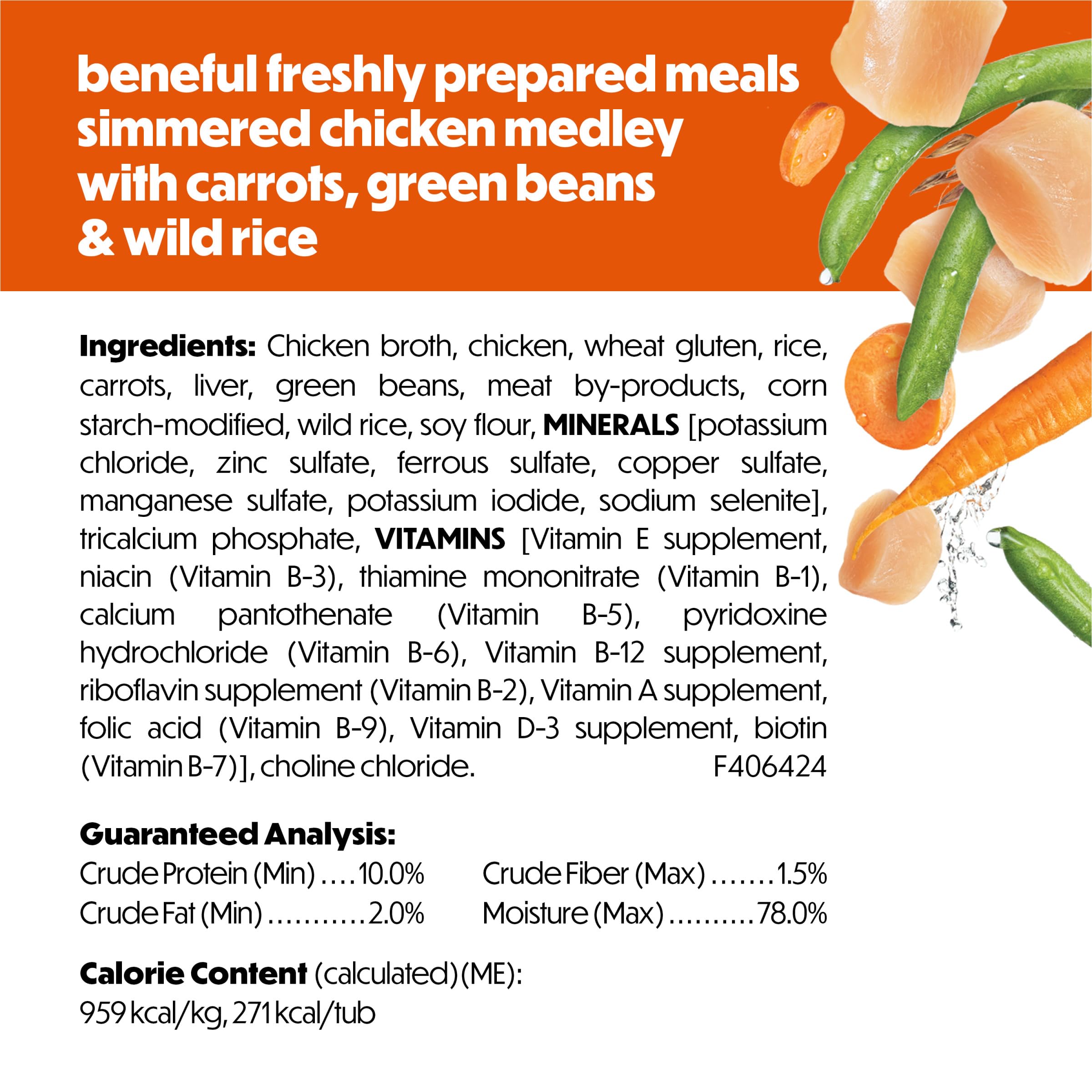 Beneful eight pack ten ounce tubs ready for family feeding