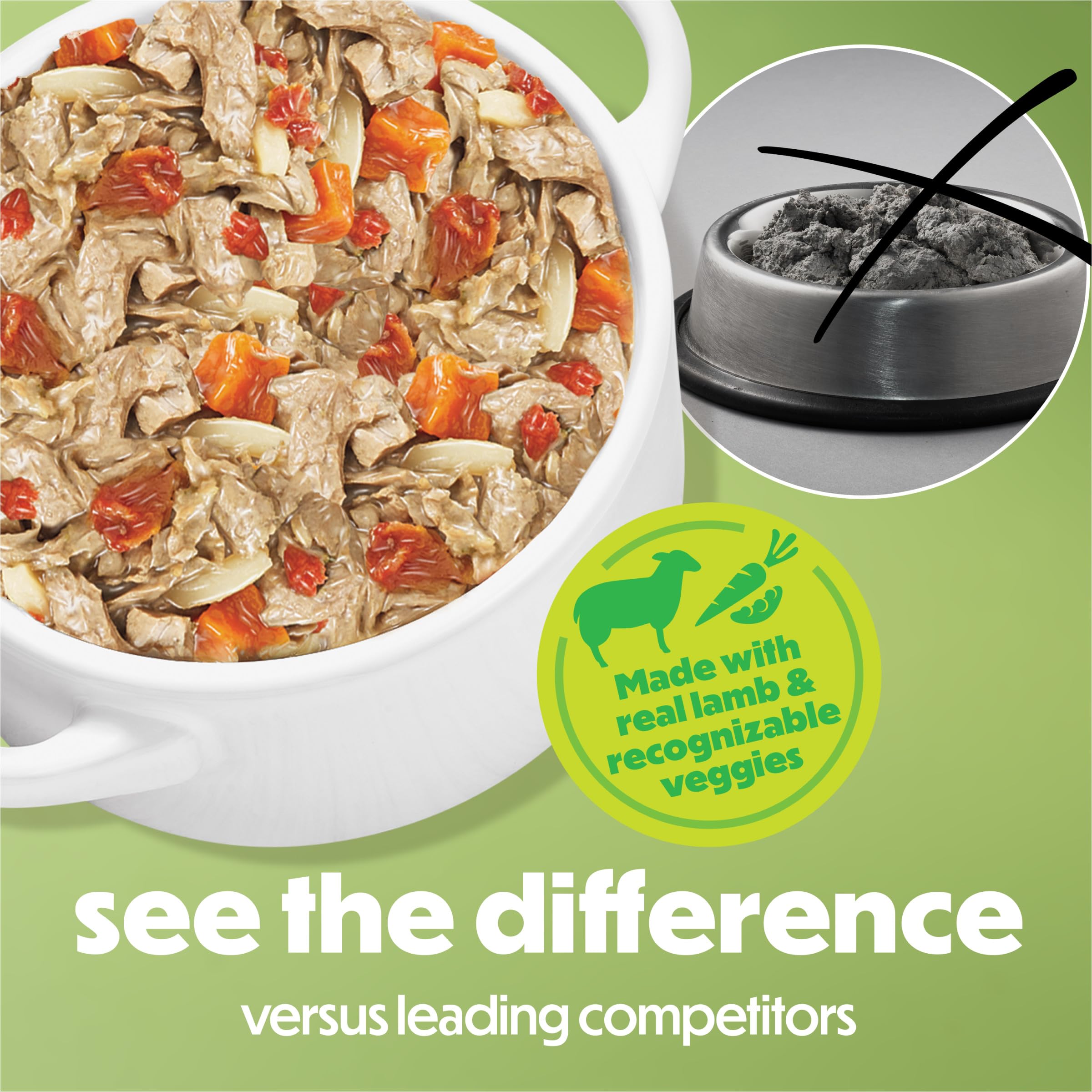 Beneful Freshly Prepared Blends brown rice grains add heartiness to meals.