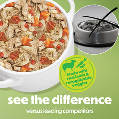 Beneful Freshly Prepared Blends brown rice grains add heartiness to meals.