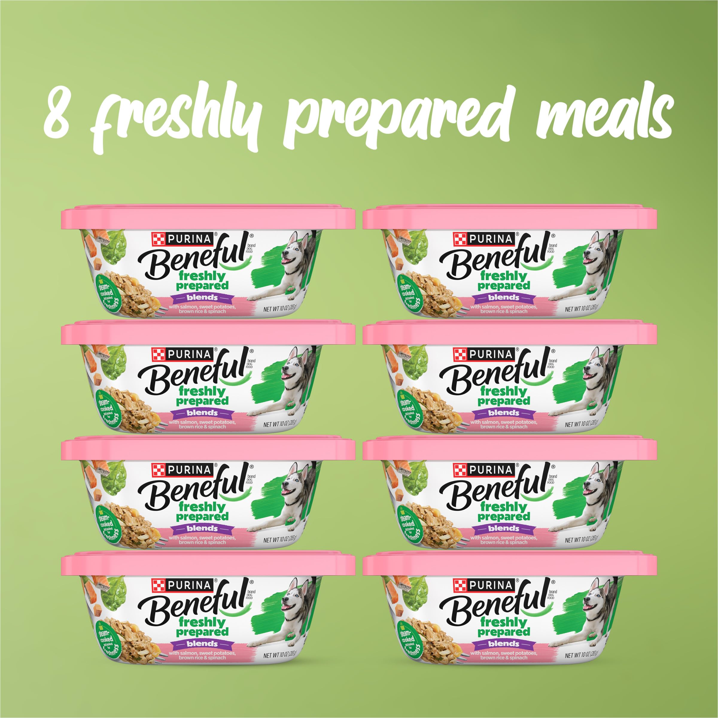 Brown rice grains in Beneful Blends provide texture and lasting energy