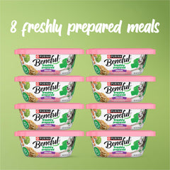 Brown rice grains in Beneful Blends provide texture and lasting energy