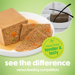 Beneful Freshly Prepared Classics turkey dinner serving bowl with vegetables supports balanced meals