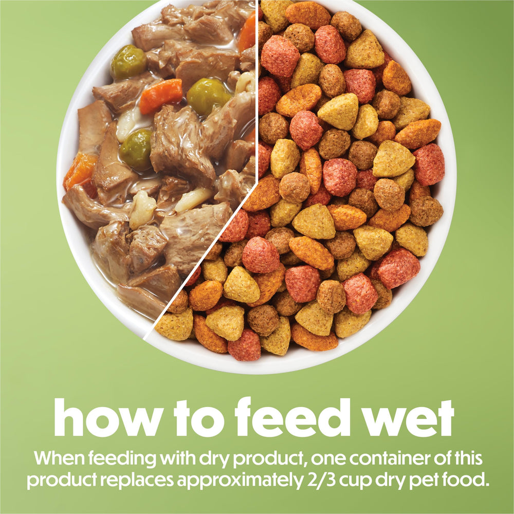 Beneful high-protein entrée emphasizes protein-packed meals for active dogs.